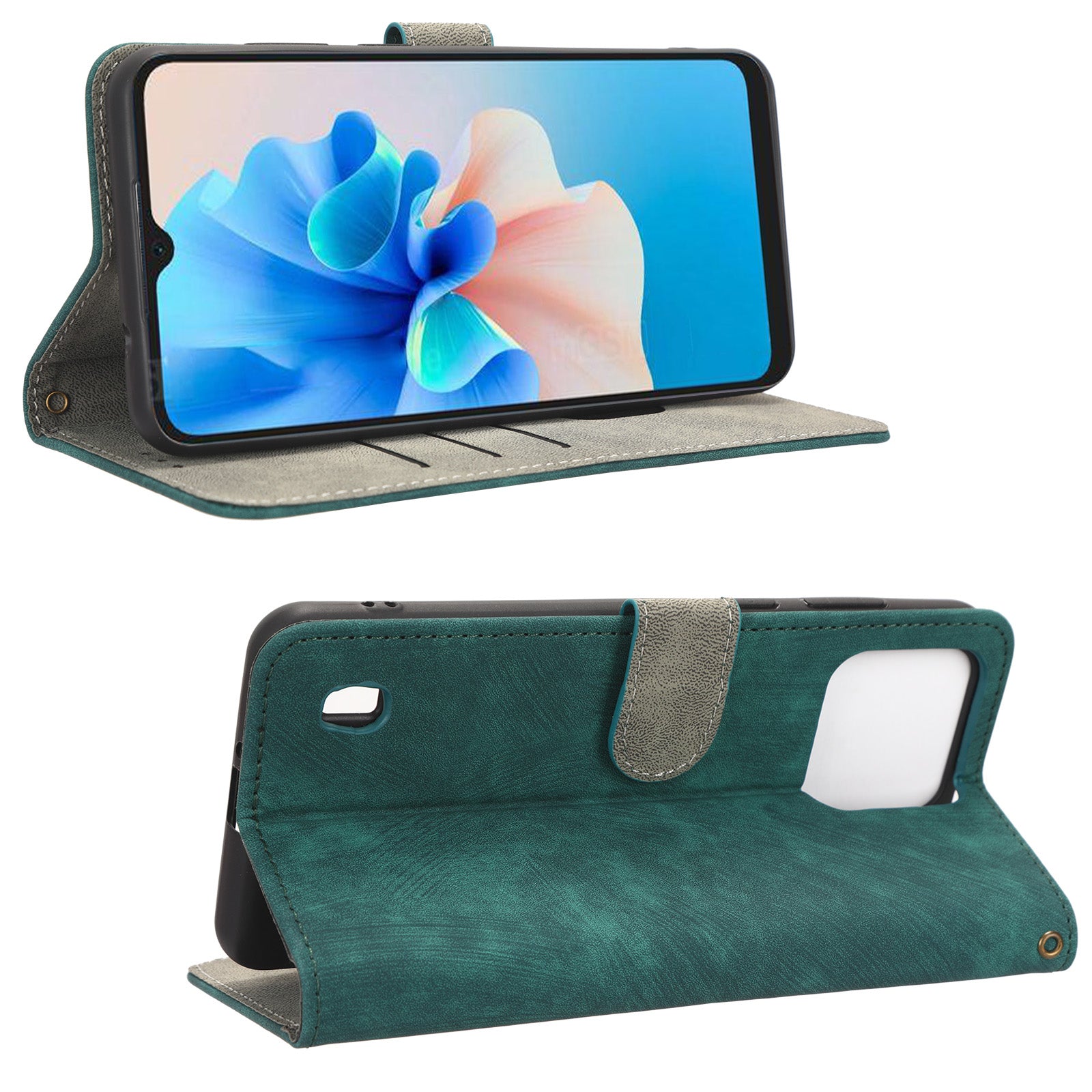 Anti-scratch Phone Case For Blackview A55 Pro Magnetic RFID Blocking PU Leather Drop-proof Flip Wallet Cover Stand Anti-scratch Phone Case For Blackview A55 Pro Magnetic RFID Blocking PU Leather Drop-proof Flip Wallet Cover Stand